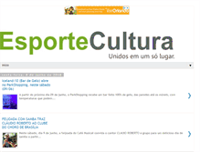 Tablet Screenshot of esportecultura.com.br